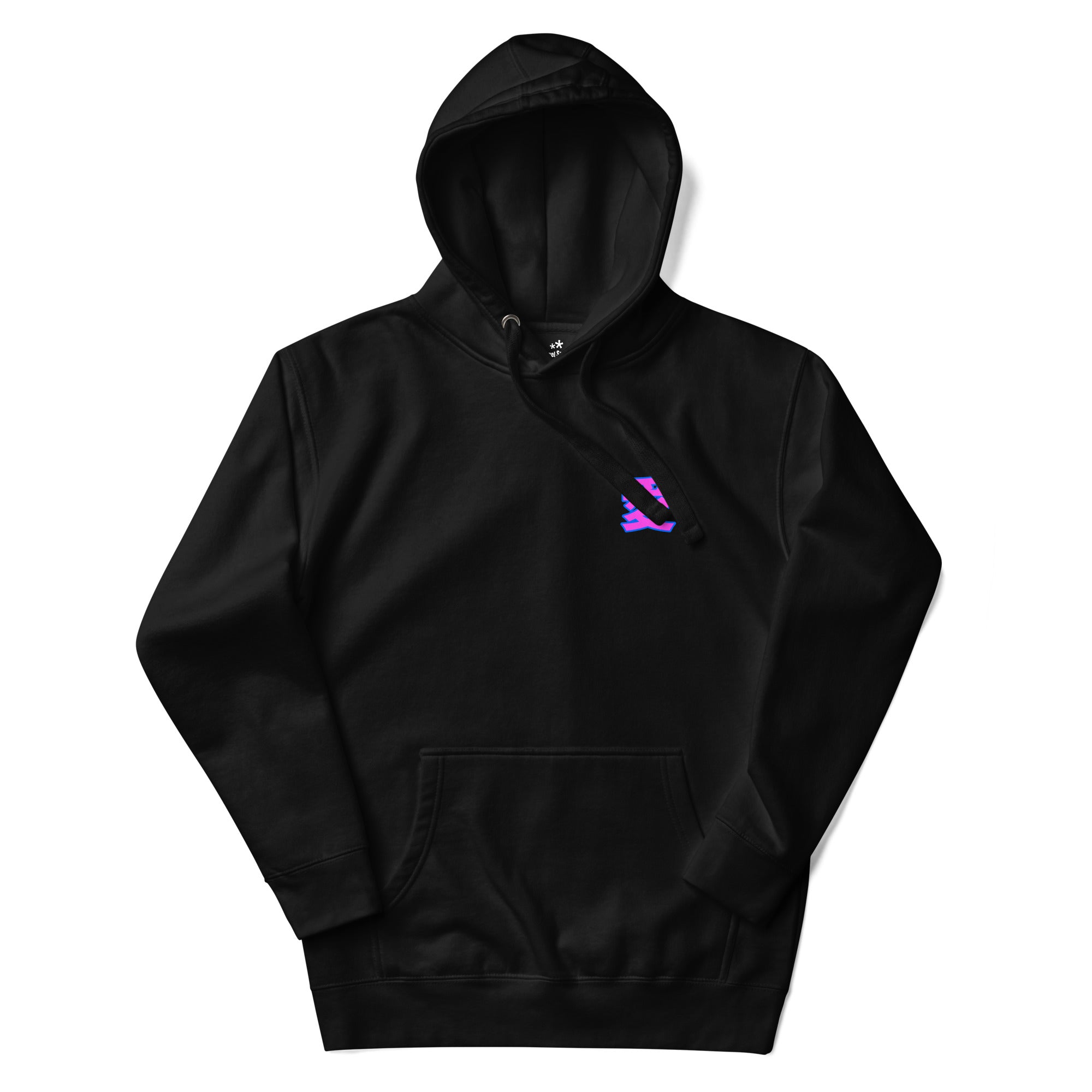 Kanji Hoodie by DuelStars — Black — Front