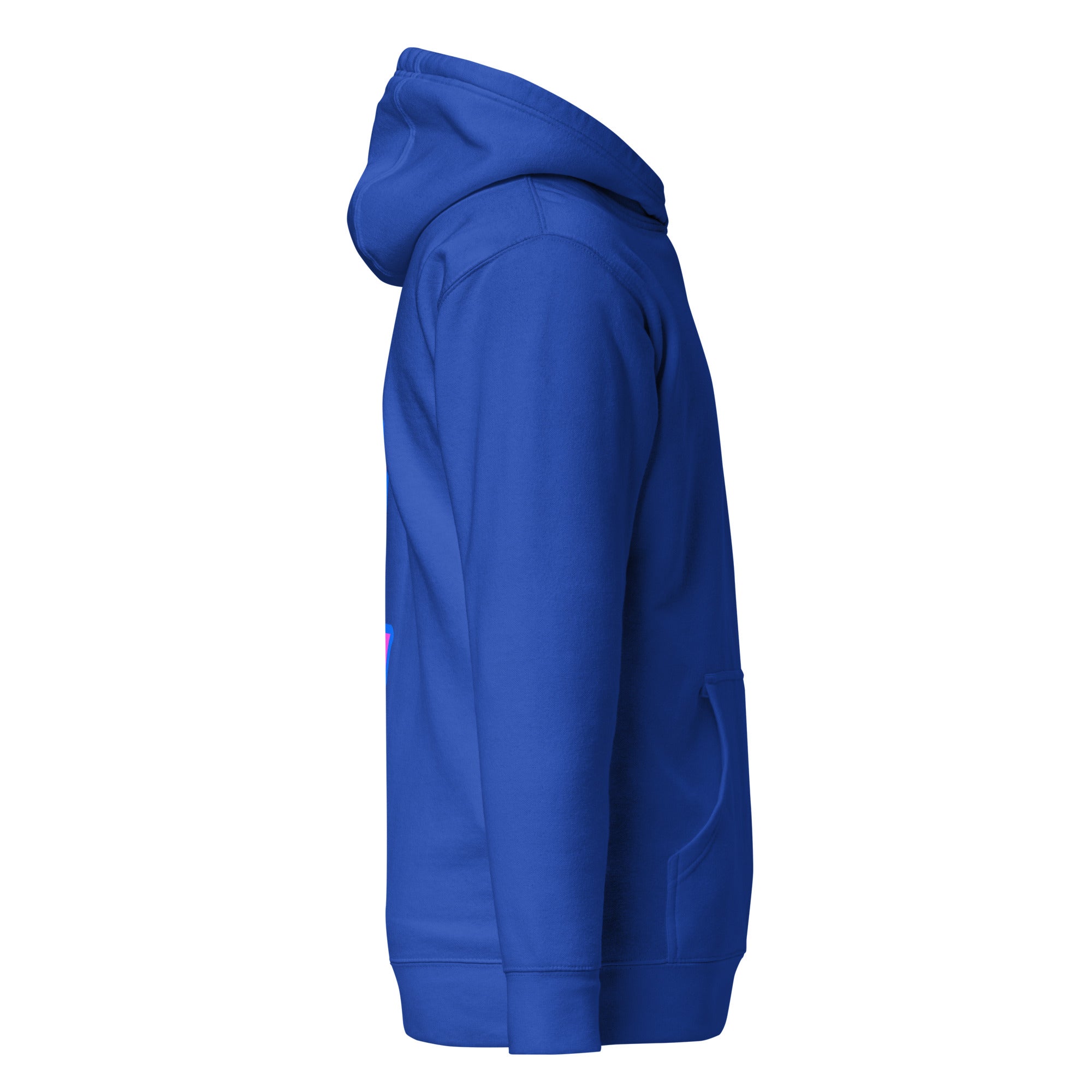 Kanji Hoodie by DuelStars — Team Royal — Right