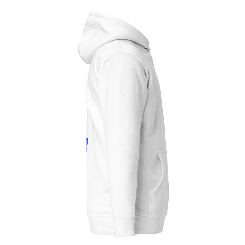 Kanji Hoodie by DuelStars — White — Right